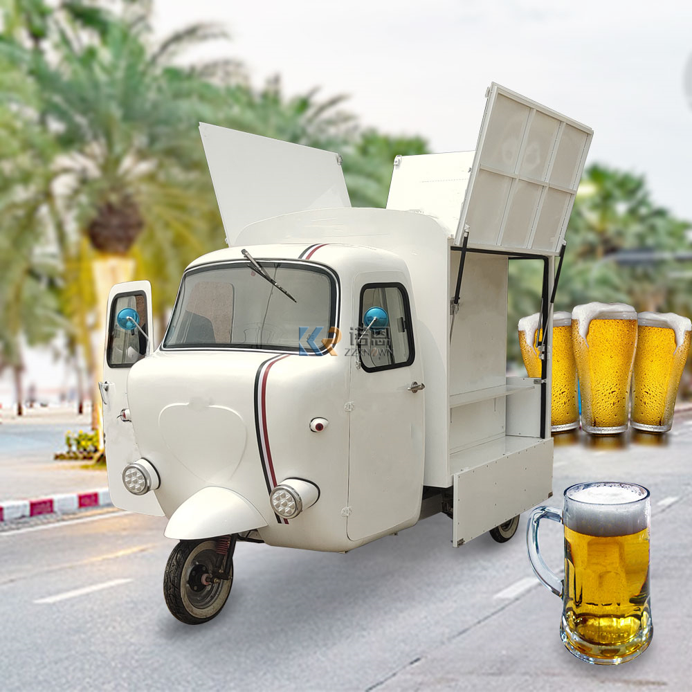 Fast Food With Snacks - 3 عجلة لامبرو ستريت المحمول شاحنة