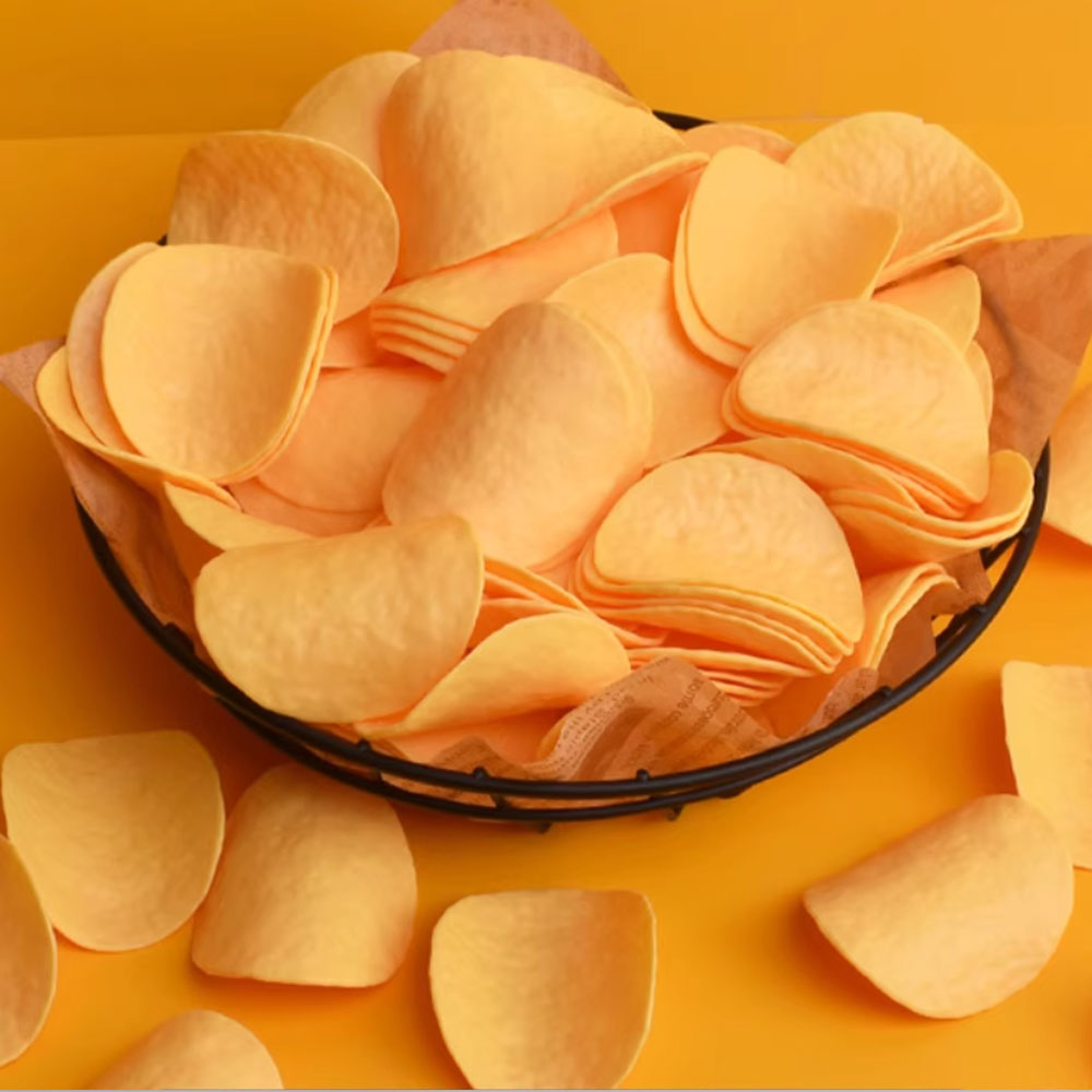 Food Snacks Chips - 20 قطعة/مجموعة من نماذج الطعام الاصطناعية