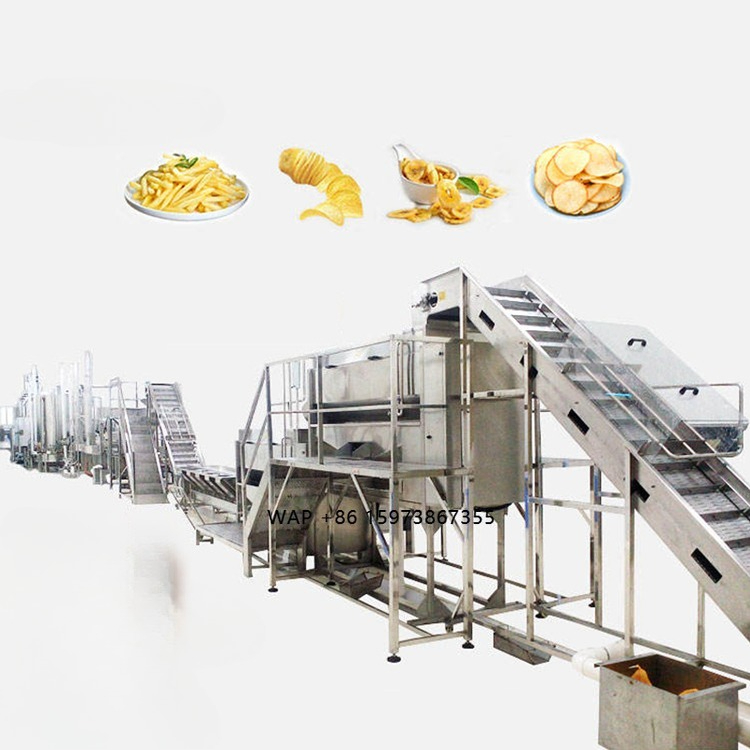 Food Snacks Chips - خط إنتاج آلي بالكامل لصنع رقائق