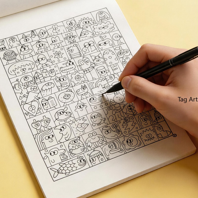 كتاب تلوين إبداعي لتخفيف التوت - مراجعة Food And Snacks Coloring Book وسعره
