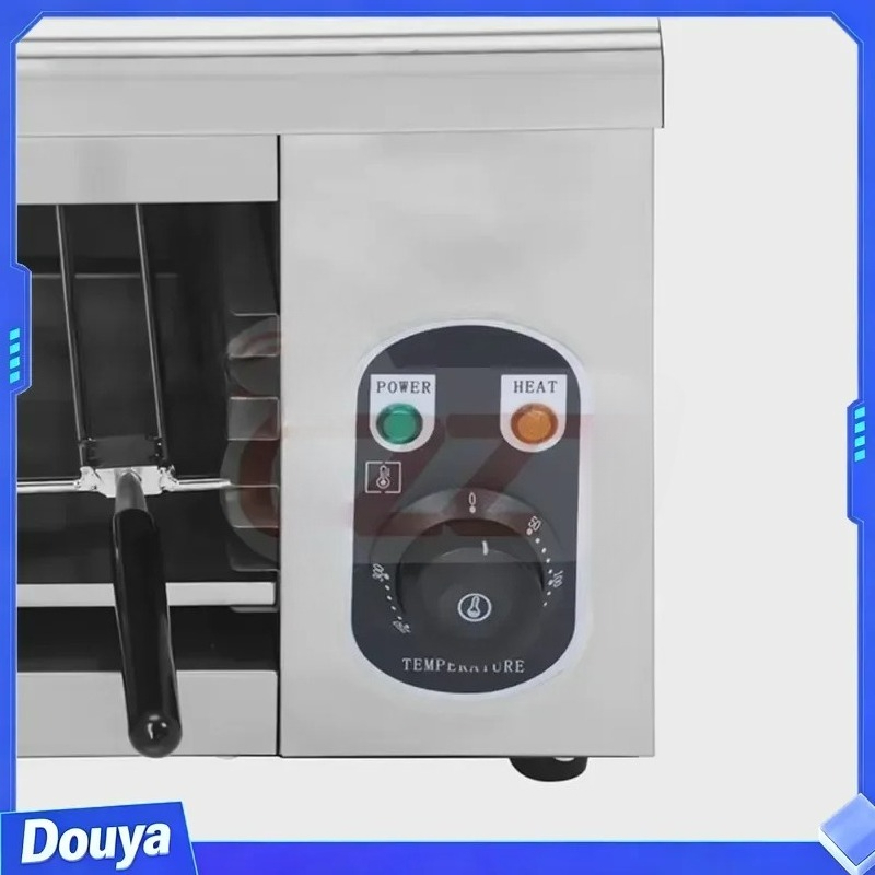 فرن سلامندر كهربائي تجاري يثبت - مراجعة Fast Food With Snacks وسعره