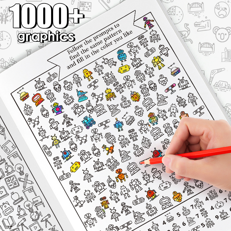 كتاب تفاعلي بأنماط مخفية |   ا - مراجعة Food And Snacks Coloring Book وسعره
