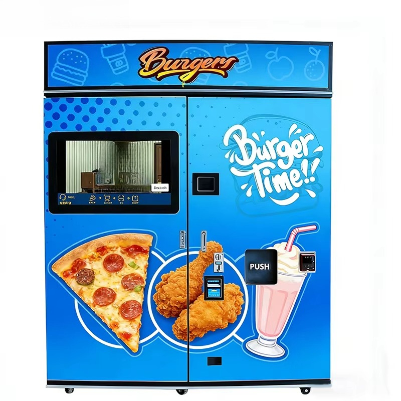 آلة بيع الوجبات السريعة المخصص - مراجعة Fast Food With Snacks وسعره